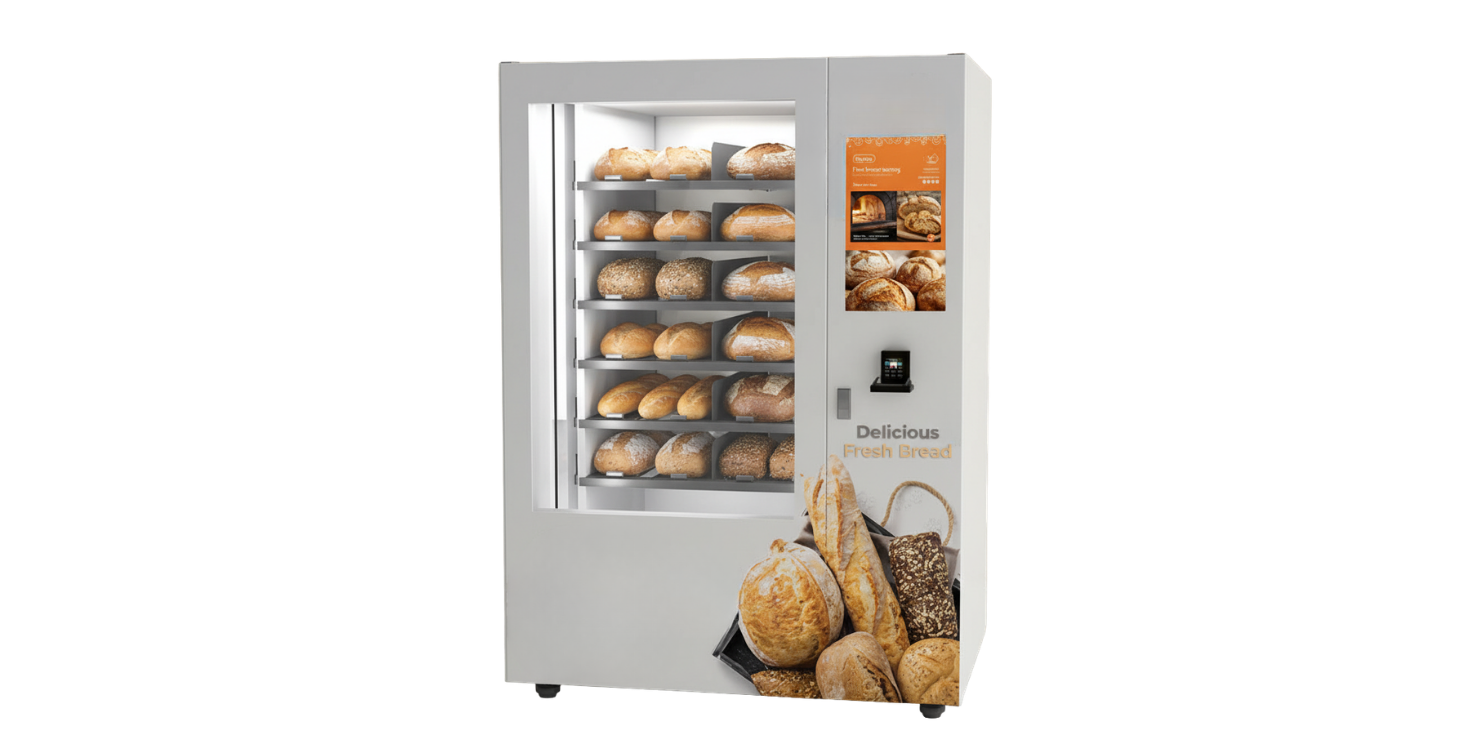 Distributeur automatique de pain DAP-24 — vue de face